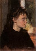 Edgar Degas Yves Gobillard-Morisot oil painting artist
